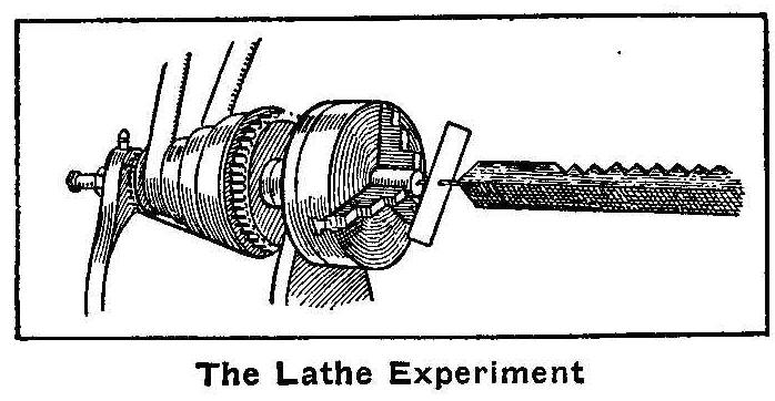 The Lathe Experiment