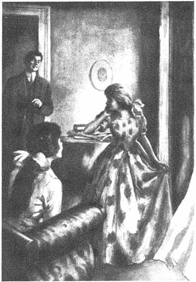 He stood there in the doorway and laughed until his big
shoulders shook