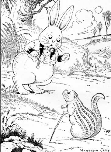 Don't call me Striped Chipmunk, and don't call me
Gopher! said he Don't call me Striped Chipmunk, and don't call me
Gopher! said he.