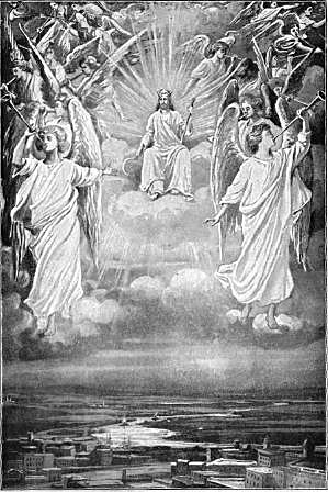 CHRIST COMING IN GLORY

"The Son of man shall come in His glory,
and all the holy angels with Him." Matt.
25:31.