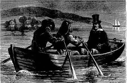 "Wouldn't take it amiss, would you," said he, "if a man
like me was to ask what your name was?" Page 266.