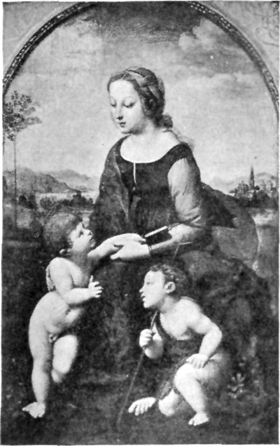FIG. 41.&mdash;RAPHAEL. LA BELLE JARDINI&Egrave;RE. LOUVRE.