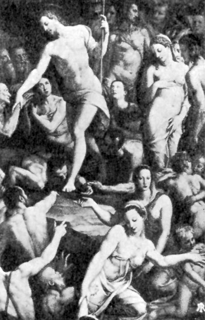 FIG. 52.&mdash;BRONZINO. CHRIST IN LIMBO. UFFIZI.