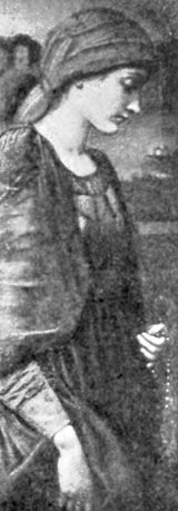 FIG. 99.&mdash;BURNE JONES. FLAMMA VESTALIS.