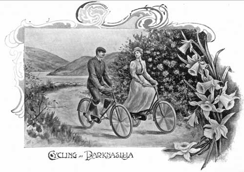 Cycling at Parknasilla Cycling at Parknasilla