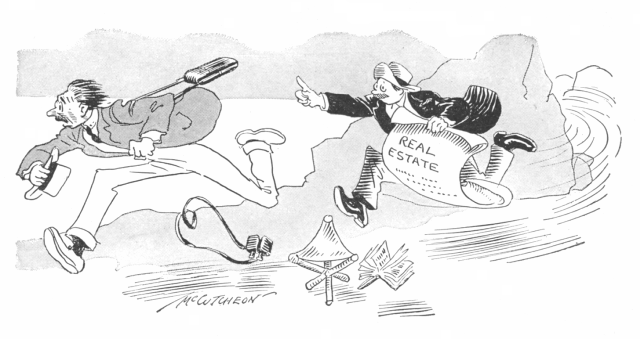 OUT FROM UNDER A ROCK SOMEWHERE WILL CRAWL A REAL ESTATE AGENT OUT FROM UNDER A ROCK SOMEWHERE WILL CRAWL A REAL ESTATE AGENT