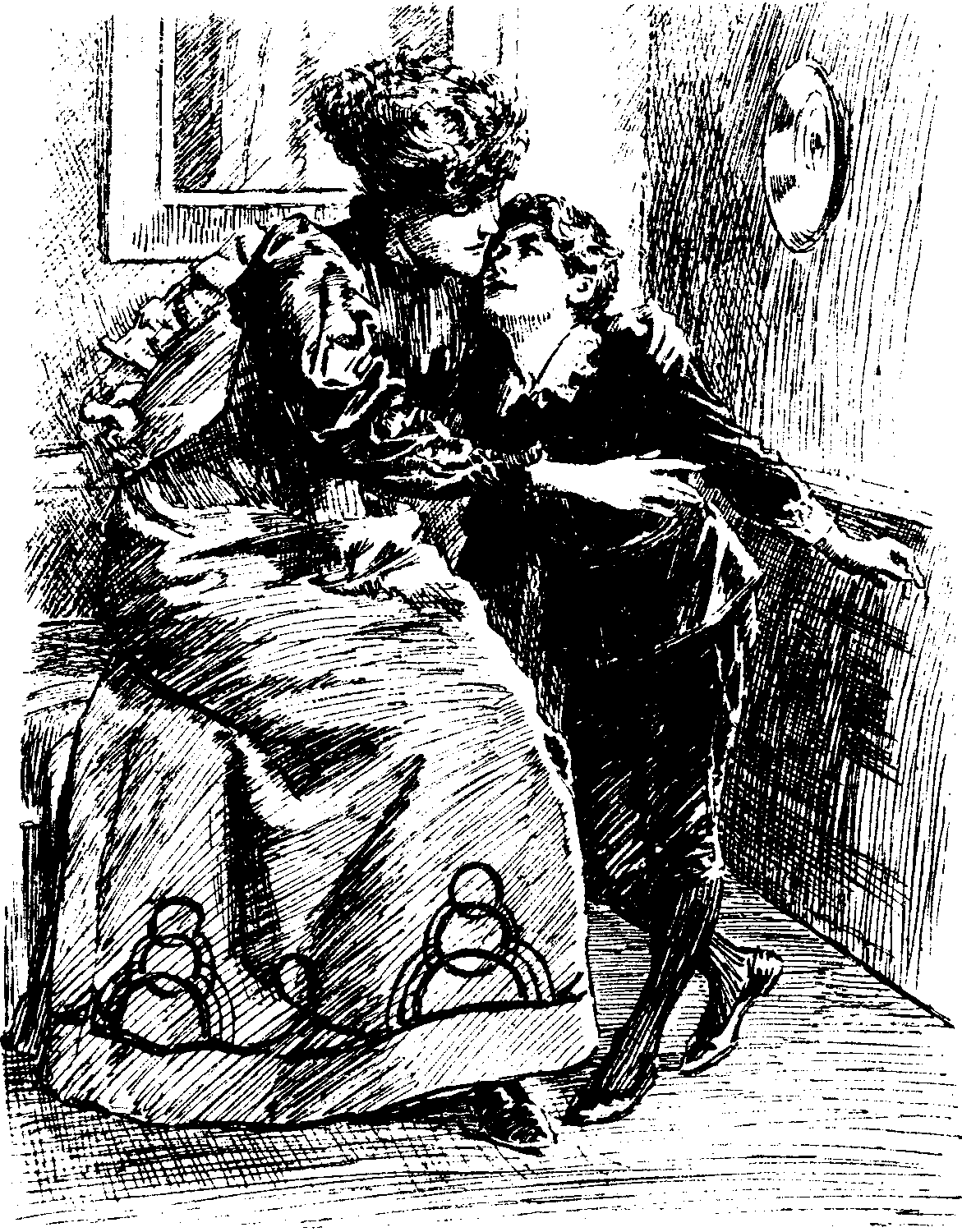 TOO AFFECTIONATE BY HALF.