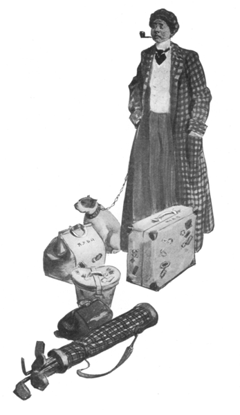 I have seen hundreds of boys go to Europe who didn't
bring back a great deal except a few trunks of badly fitting
clothes.