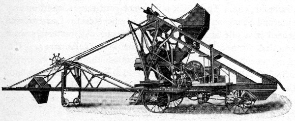 Fig. 115.&mdash;Chicago Improved Cube Traction Mixer for
Pavement Foundation.