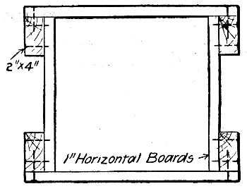 Fig. 180.&mdash;Form for Rectangular Column for a Factory
Building, New York City.