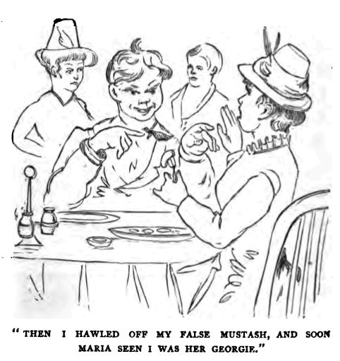 Then I Hawled off My False Mustash