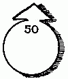 Fig. 50&mdash;Cut six round charms.