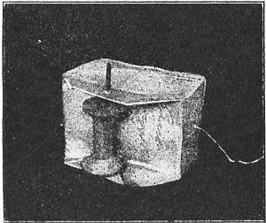 Fig. 100&mdash;This is the way to put wheels on the cart.