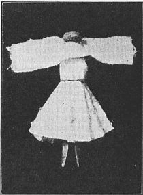 Fig. 113&mdash;A strip of cotton for arms.