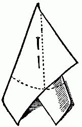 Fig. 190&mdash;Curve the paper into a cone.