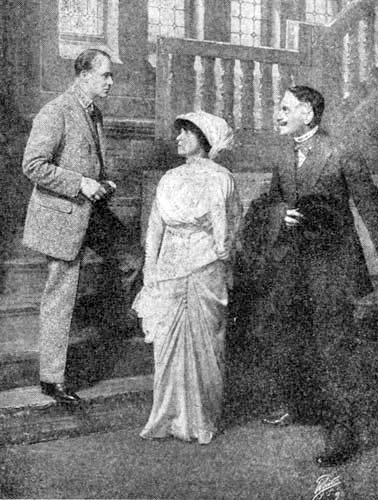 "<i>Ah, Mr. Warren, looking for an honest man, like old
Socrates?</i>"