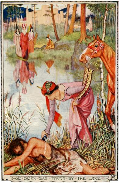 
How Owen was found by the lake.