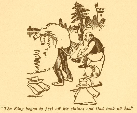 Dad and Leopold Make a Rush for That Swimming Place 372