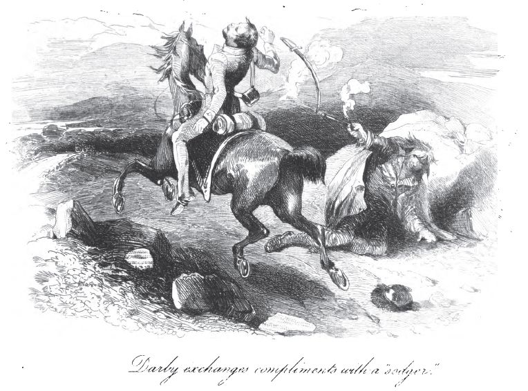 Darby Exchanges Compliments With a ‘sodger’ 188