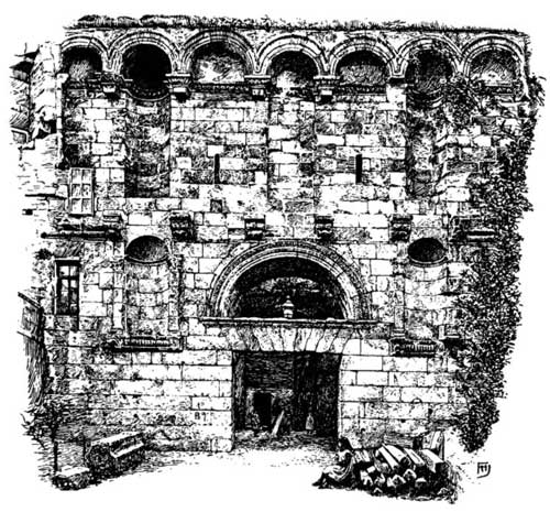 THE PORTA AUREA, SPALATO

