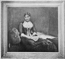 In the Brooklyn Art Museum.

Portrait of Mme. Ma�tre

From a painting by Fantin-Latour