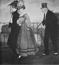 Courtesy of the Hispanic Society of America.

The Old Boulevardier

From a painting by Zuloaga