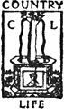 COUNTRY LIFE publisher's device: COUNTRY LIFE