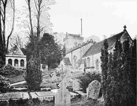Ralph Allen's
Tomb in Claverton Churchyard, near Bath.
By kind permission of the Proprietor of the
"Bath and County Graphic."