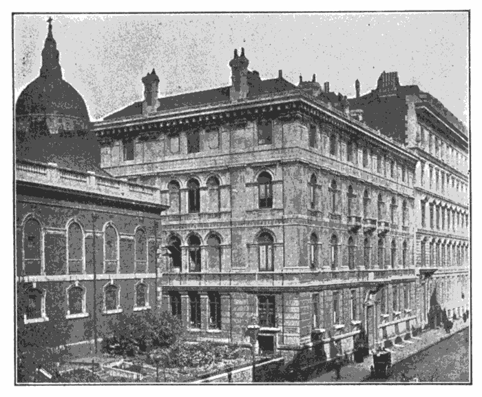 British And Foreign Bible Society House, London Illustration.