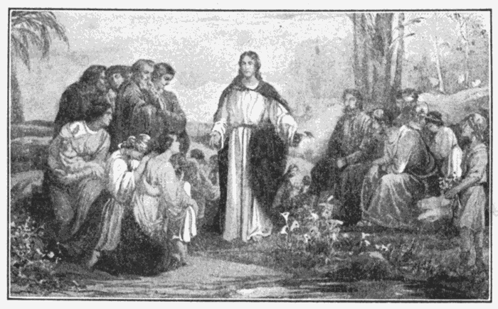 Lessons From Nature. "Consider the lilies of the field, how they grow." Matt. 6:28. Illustration.