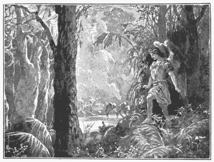 Satan's Entrance To Eden. "The prince of this world cometh, and hath nothing in Me." John 14:30. Illustration.