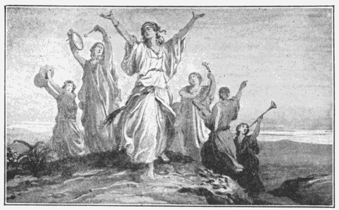 The Daughters Of Israel. "A merry heart doeth good like a medicine." Prov. 17:22. Illustration.