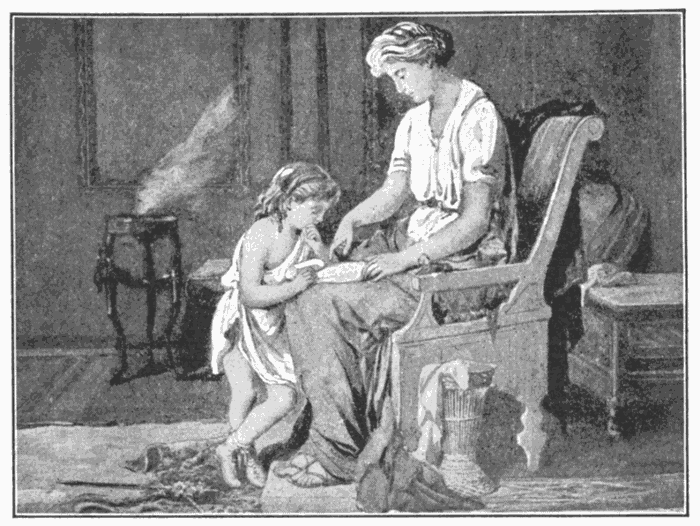 His First Teacher. "Bring them up in the nurture and admonition of the Lord." Eph. 6:4. Illustration.