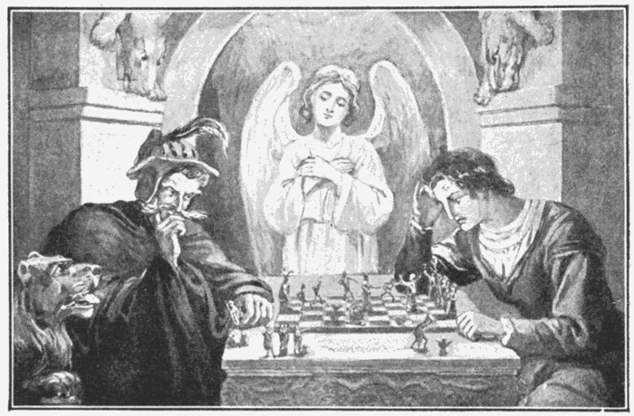 The Struggle. "We wrestle ... against the rulers of the darkness of this world." Eph. 6:12. Illustration.