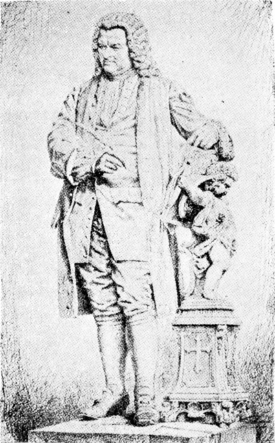 STATUE OF BACH AT EISENACH. STATUE OF BACH AT EISENACH.