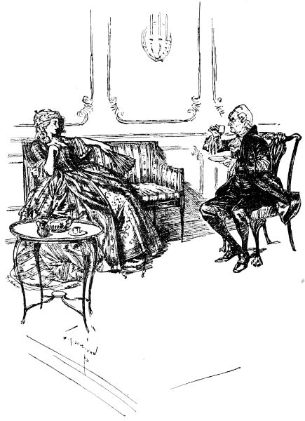 FROM MR. E. J. SULLIVAN'S 'SCHOOL FOR SCANDAL.'
BY LEAVE OF MESSRS. MACMILLAN.