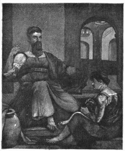 Jeremiah and the Scribe. By WASHINGTON ALLSTON. At
Yale College.

Copyright, 1879, by Harper and Brothers.