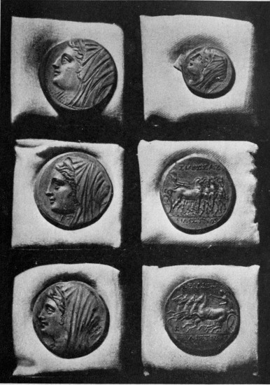 “In those days coin-makers were artists of the foremost
rank, and signed their works.”