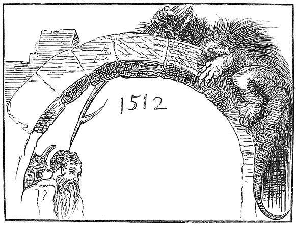 Fig. 29.&mdash;From Albert Durer&rsquo;s &lsquo;Passion.&rsquo;
