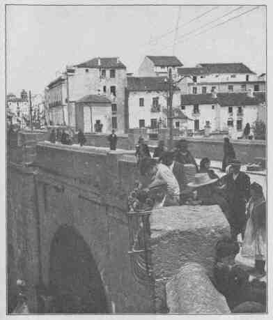 30 Looking Across the New Bridge (300 Feet High) over The Guada-laviar Gorge, Ronda